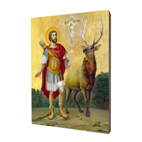 Ikona Święty Eustachy - Różne formaty - Deska lipowa