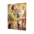 Obraz religijny na płótnie - Św. Józef z Dzieciątkiem Jezus - różne formaty