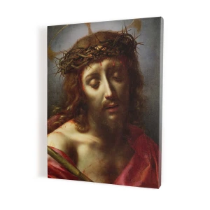 Obraz religijny na płótnie - Chrystus w koronie cierniowej - różne formaty  