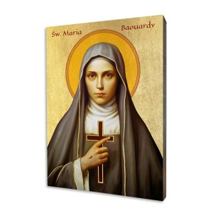 Ikona Maria Mała Arabka - Różne formaty - Deska lipowa  