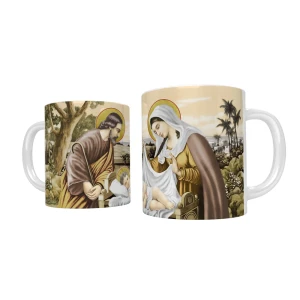 Kubek  ceramiczny Świętej Rodziny - 330 ml