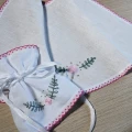 Szatka do chrztu + profitka - Unikat handmade