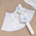 Szatka + profitka do chrztu świętego - handmade zestaw