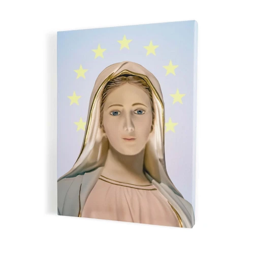 Obraz religijny na płótnie - Matka Boża z Medjugorie - różne formaty