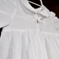 Sukienka na chrzciny dla dziewczynki w rozmiarze 79. Wykonana ręcznie - handmade.