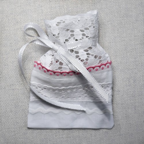 Woreczek na Pieniądze na Chrzest - Prezent Chrzcielny Etui 10x15cm