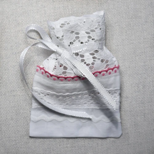 Woreczek na Pieniądze na Chrzest - Prezent Chrzcielny Etui 10x15cm