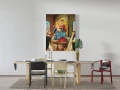 Obraz religijny na płótnie - Matka Boża Pompejańska - różne formaty - podgląd obrazu