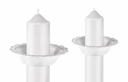 okapnik plastikowy mały i duży na świece gromnice