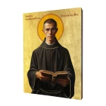 Ikona Święty Maksymilian Maria Kolbe - Różne formaty - Deska lipowa  