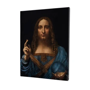 Obraz religijny na płótnie - Salvator Mundi Leonardo Da Vinci - różne formaty  