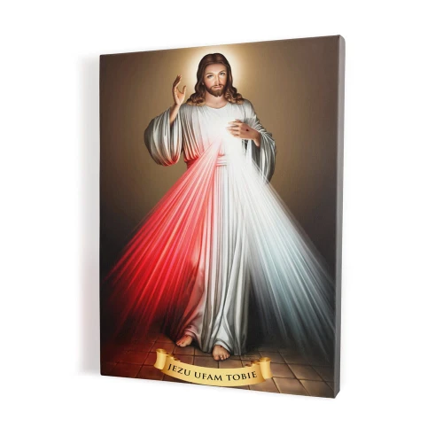 Obraz religijny na płótnie - Pan Jezus Miłosierny - różne formaty