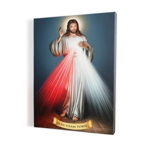 Obraz religijny na płótnie Pana Jezusa Miłosiernego - różne formaty 