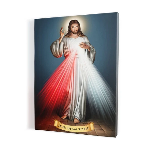 Obraz religijny na płótnie Pana Jezusa Miłosiernego - różne formaty