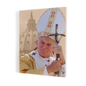 Obraz religijny na płótnie - św. Papież Jan Paweł II - różne formaty   