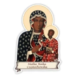 Naklejka - Matka Boża Częstochowska