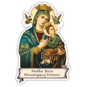 Naklejka - Matka Boża Nieustającej Pomocy