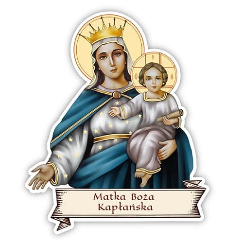 Naklejka - Matka Boża Kapłańska