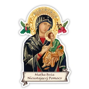 Naklejka - Matka Boska Nieustającej Pomocy