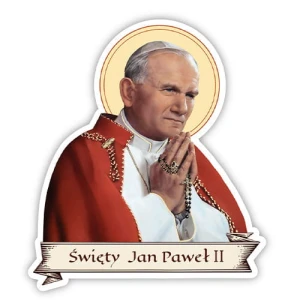 Naklejka - Jan Paweł II
