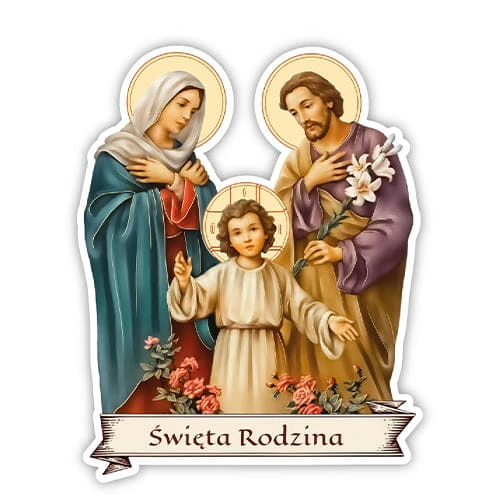 Naklejka - Święta Rodzina