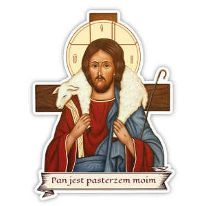 Naklejka religijna - Pan Jest pasterzem moim