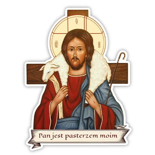 Naklejka religijna - Pan Jest pasterzem moim