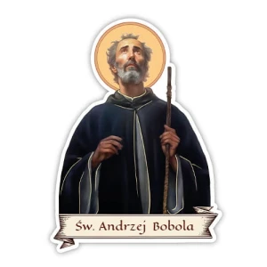 Naklejka religijna - św. Andrzej Bobola