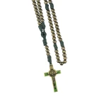 Różaniec wojowników Maryi św. Benedykta z linki paracord