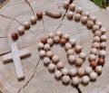 Różaniec drewniany handmade