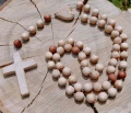 Różaniec drewniany handmade