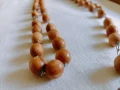Różaniec handmade z drewna