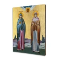 Ikona święta Maria i święta Marta