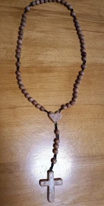 Różaniec drewniany handmade - 10 mm