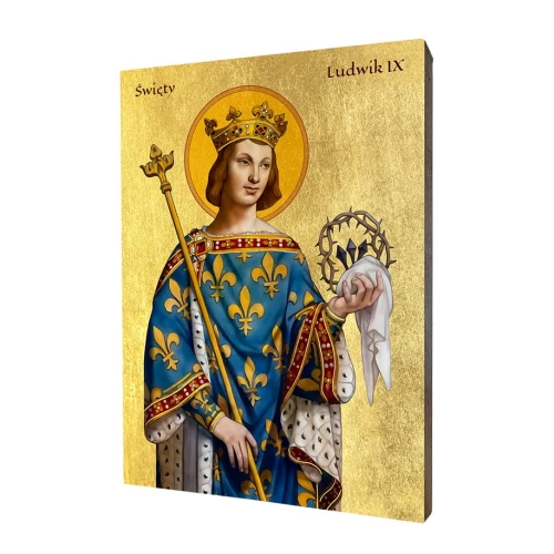 Ikona święty Ludwik IX