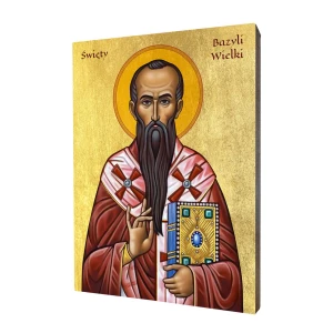 Ikona święty Bazyl Wielki