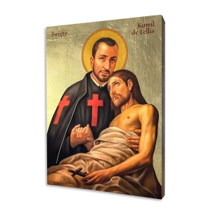 Ikona Świętego Kamila de Lellis
