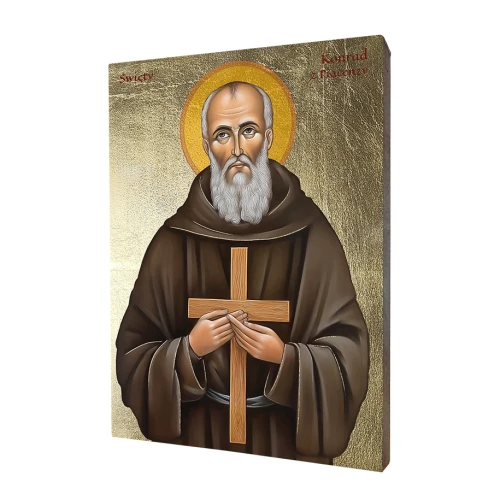 Ikona - Święty Konrad z Piacenzy