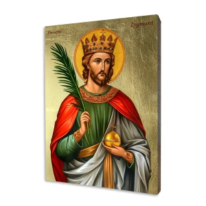 Ikona - Święty Zygmunt