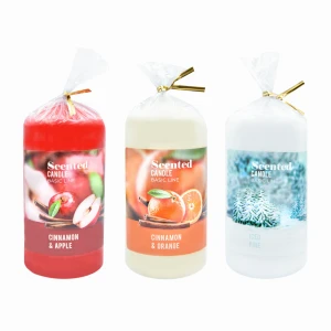 Świeca zapachowa christmas scented basic line, 12 cm - dostępne zapachy