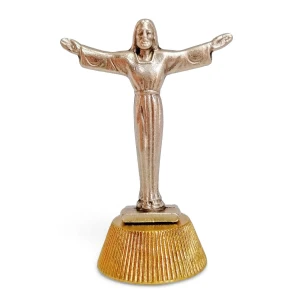 Figura metalowa Chrystus Odkupiciel - mini, 5 cm