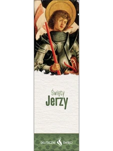 Zakładka do książki - św. Jerzy pogromca smoka 
