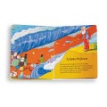 Biblia dla maluchów, czyli dla najmłodszych. Posiada sztywne kartki z kolorowymi ilustracjami - wnętrze biblii 1