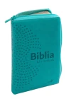 Biblia dla kobiet - turkusowa z paginatorami i złoceniami w etui