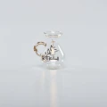 Ampułka szklana, zdobiona ornamentem - 100 ml