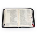 Pismo Święte Paulistów – Biblia w Skórze Naturalnej z Suwakiem i Paginatorami – Edycja św. Pawła, Czarna - Wnętrze książki.