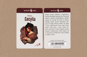 Karta Skuteczni Święci - Św. Cecylia