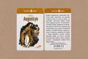 Karta Skuteczni Święci - Św. Augustyn