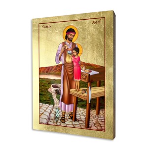 Ikona św. Józef i dzieciątko Jezus