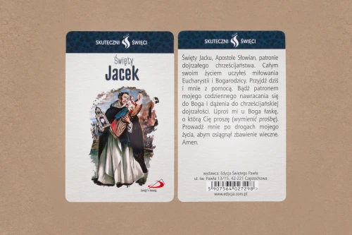Karta Skuteczni Święci - Św. Jacek